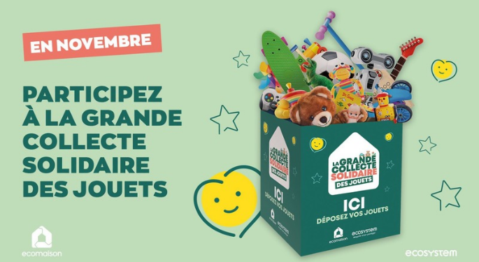 AFFICHE COLLECTE DE JOUETS